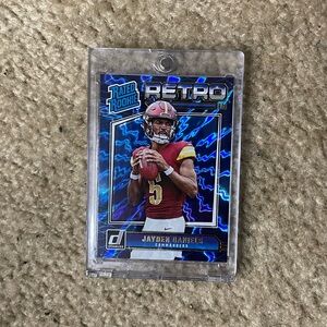 Donruss Jaden Daniels Washington Commanders Rated Rookie Retro Football Card
